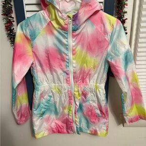 Youth 10 C&C California Colorful Tie-Dye Hooded Jacket